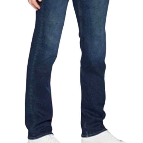 7 for All Mankind Men's 'Standard' Button-Fly Straight Jeans Med/dark, 29x 28" - Picture 14 of 14